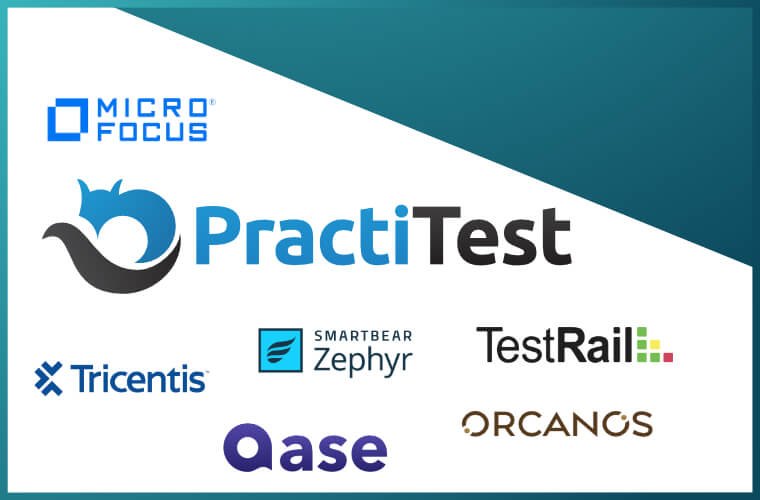 Top test management tools logos