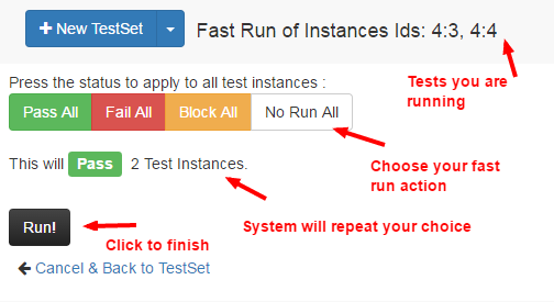 Fast run _bulk selection