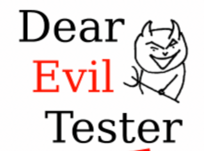The Evil Tester Show logo