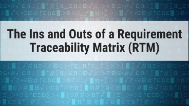 Requirement Traceability Matrix (RTM)