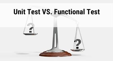 Unit testing vs Functional testing