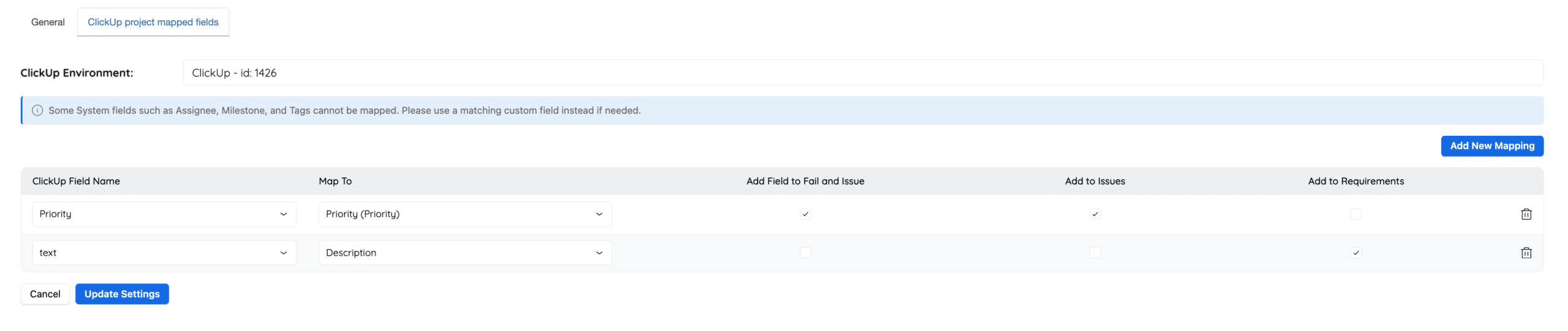 ClickUp Integration